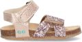 BunniesJR 226405-770 Meisjes Platte Sandalen Roze Imitatieleer Klittenband - Roze