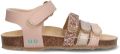 BunniesJR 226415-774 Meisjes Platte Sandalen Roze Imitatieleer Klittenband - Roze