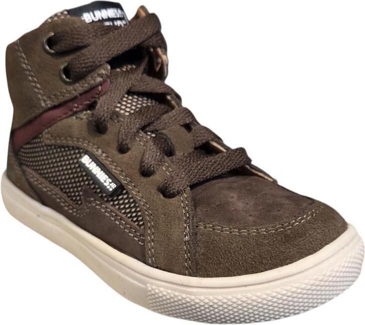 BunniesJR LUX LOUW Jongens Sneakers Donkerbruin - Foto 5