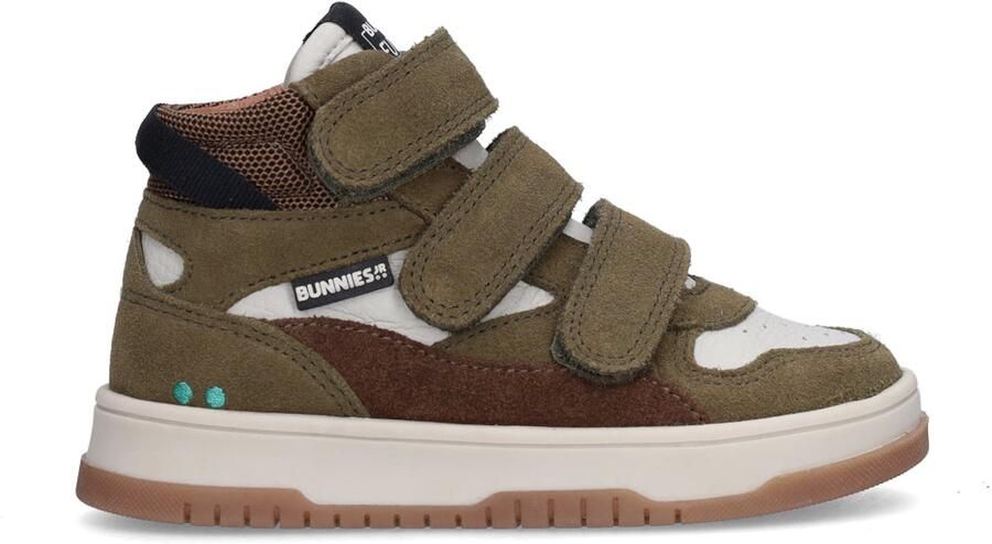 BunniesJR BENJAMIN BAAS Jongens Sneakers Legergroen
