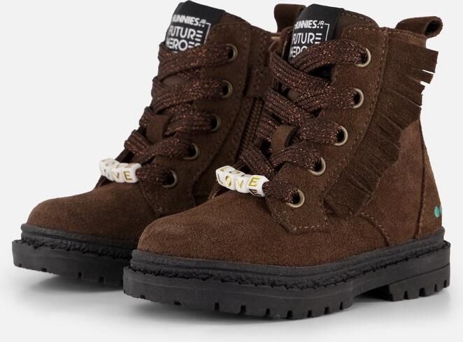 BunniesJR Tasha Trail Enkellaarsjes Enkelboots met rits Meisjes Bruin - Foto 7
