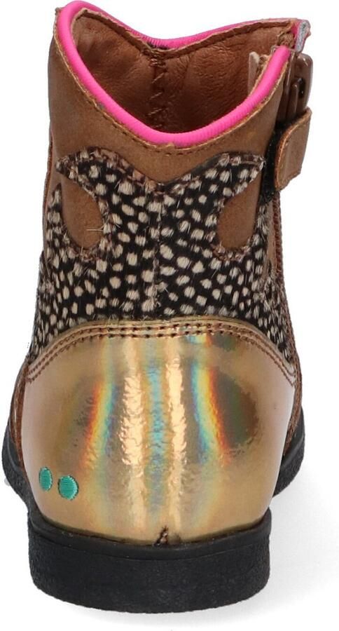 BunniesJR Bunnies JR 221654-613 Meisjes Cowboy Boots Bruin Leer Ritssluiting - Foto 11
