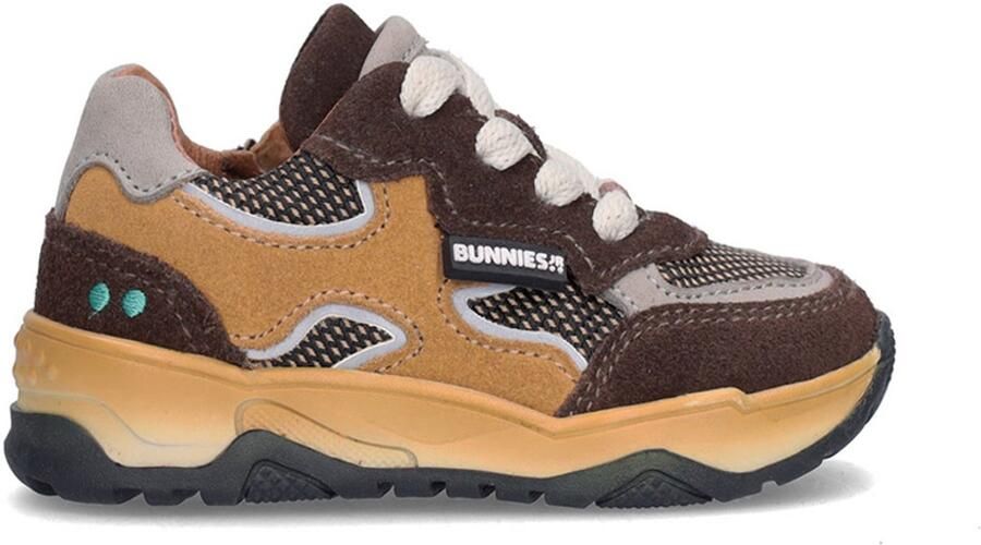 BunniesJR CHASE CHUNKY Jongens Sneakers Donkerbruin