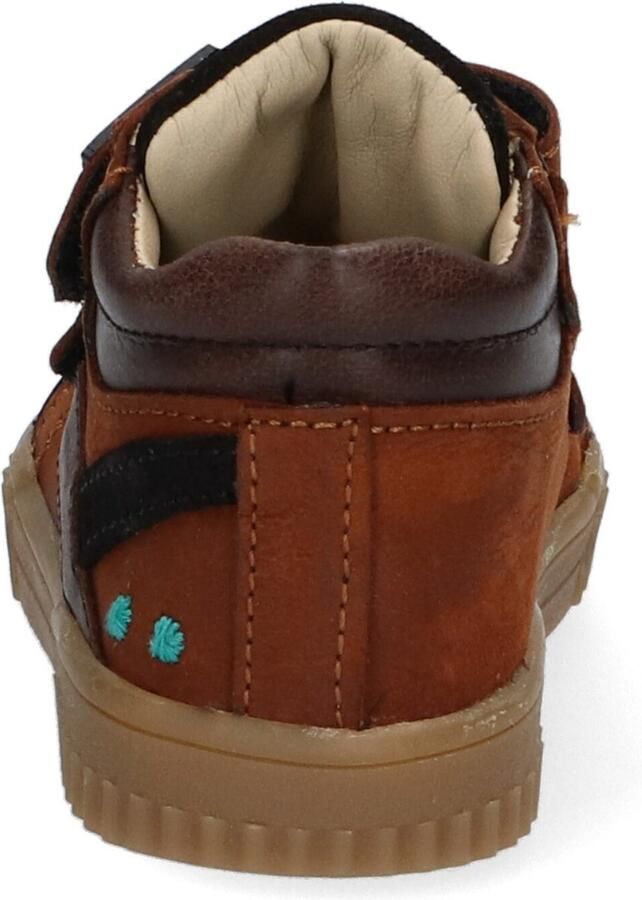 BunniesJR Bunnies JR 221662-513 Hoge Sneakers Bruin Leer Klittenband - Foto 10