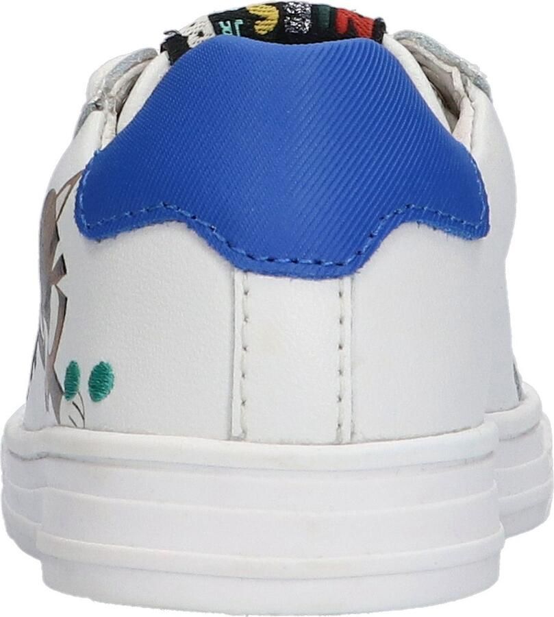 BunniesJR Bunnies JR 222230-500 Lage Sneakers Wit Print Leer Veters - Foto 6