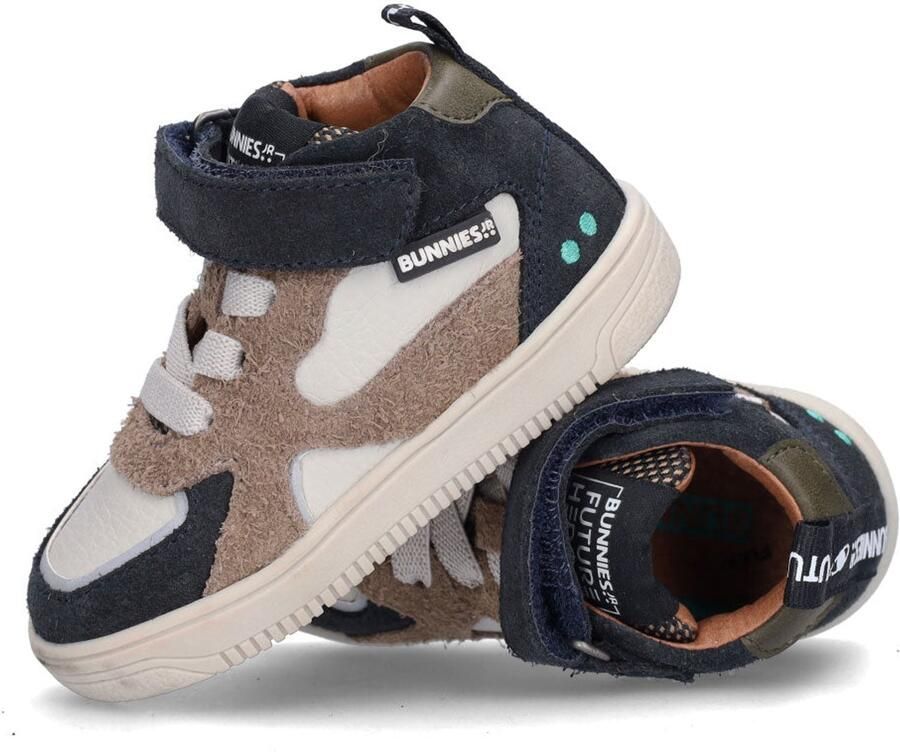 BunniesJR MARLON MELLOW Jongens Sneakers Blauw met Beige - Foto 2