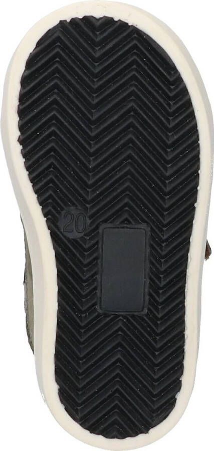 BunniesJR Bunnies JR Patrick Pit Jongens Hoge Sneakers Groen Leer Klittenband - Foto 9