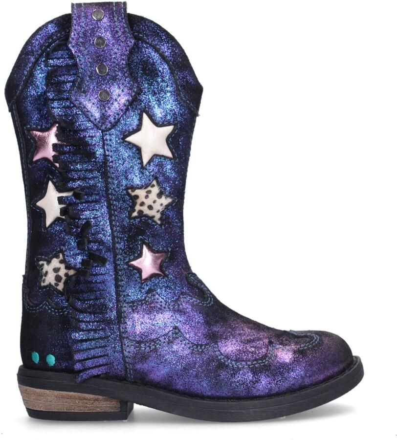 BunniesJR RUBY RODEO Meisjes Laarzen Blauw Metallic