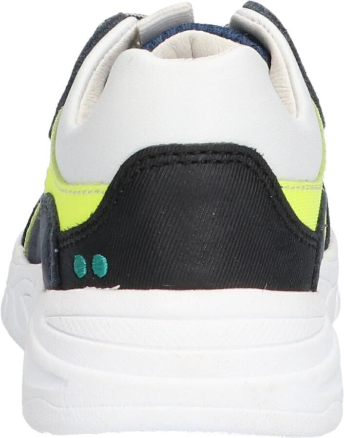 BunniesJR Bunnies JR 222240-529 Jongens Lage Sneakers Blauw Leer Veters - Foto 6