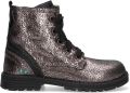 BunniesJR 225783-992 Meisjes Biker Boots Grijs Leer Veters - Grijs