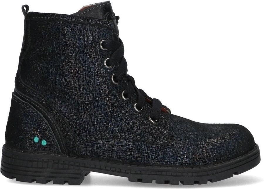 BunniesJR 225783-989 Meisjes Biker Boots Multicolor Leer Veters