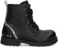 BunniesJR 225783-989 Meisjes Biker Boots Multicolor Leer Veters - Zwart