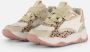 BunniesJR 225375-994 Meisjes Lage Sneakers Beige Wit Leer Veters - Thumbnail 2