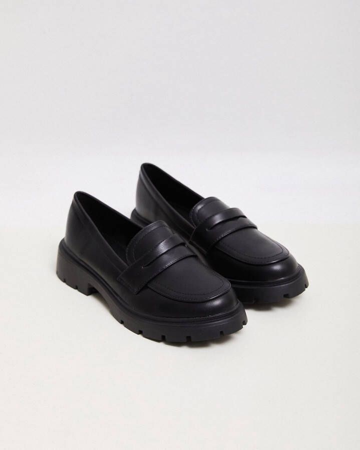 Weloveshoes SmileFavorites Loafers & Espadrilles Western Zwart Imitatieleer