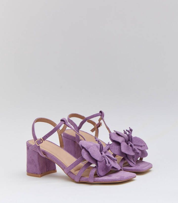 Buonarotti Dames Sandalen Lila Suedine Lila