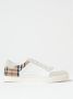 Burberry Multicolor Leren Sneakers Ss2024 Model 8069089_A9022 White - Thumbnail 1