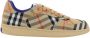 Burberry Beige Sneakers met Equestrian Knight Design Beige Heren - Thumbnail 1