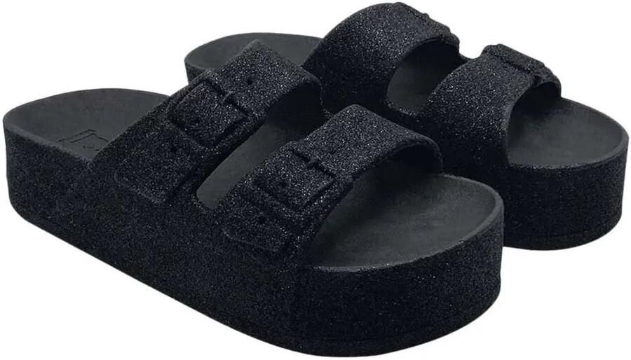 Cacatoes Caipirinha Glitter Slippers Zwart Vrouw