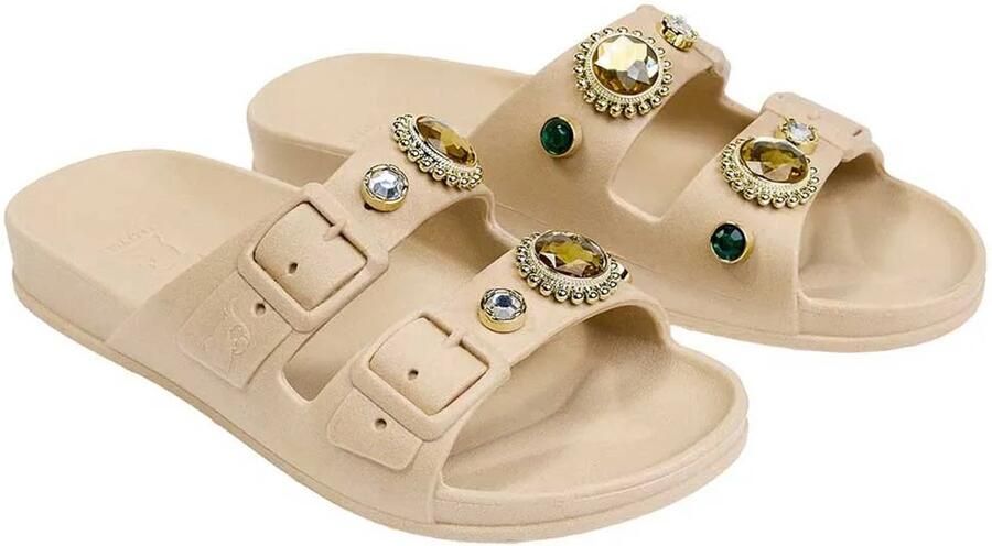 Cacatoes Sol Sandalen Beige Vrouw