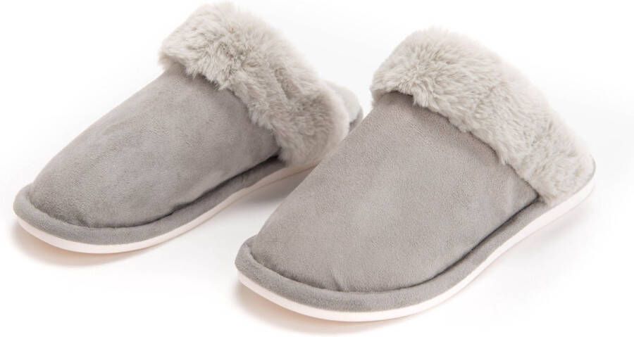Cades design pantoffel instapper grijs