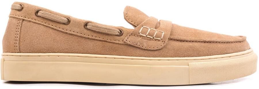 Cafe Moda askim loafers heren beige suède