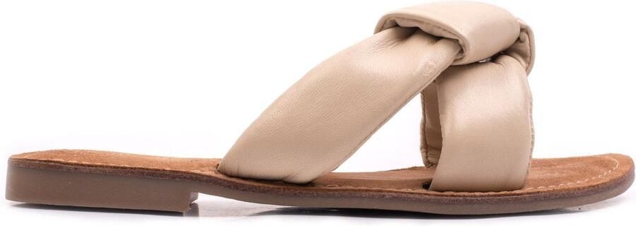 Cafe Moda ava sandaal dames beige leer