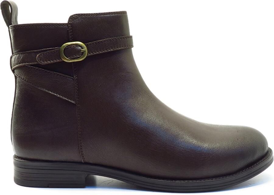 Cafe Moda Bruin plat gesp 2VR1281301 3500 Bruin