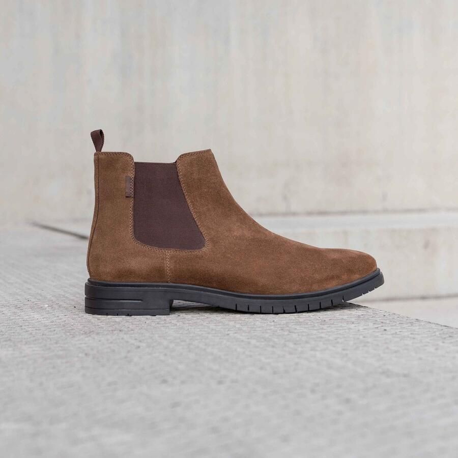 Cafe Moda fank chelsea boots heren bruid suède