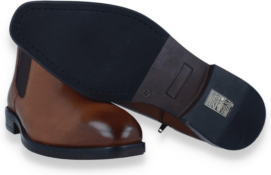 Cafe Moda Heren Chelsea Boots Bruin