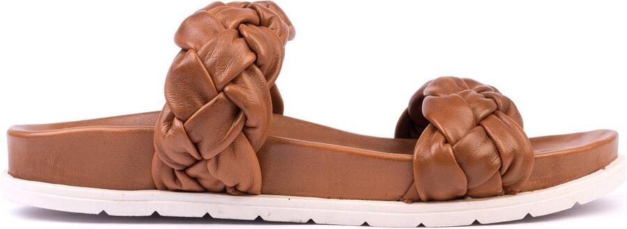 Cafe Moda jeni sandalen dames tan leer
