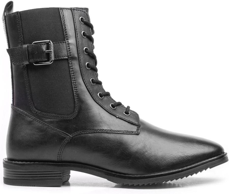 Cafe Moda mystic veterboots dames zwart leer