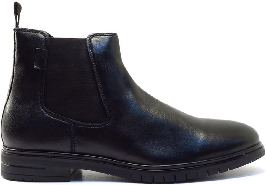 Cafe Moda Zwart leer laars 3NO0151301 2100 TH ZWART