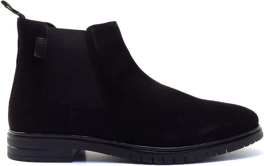 Cafe Moda Zwart suede chelsea 3NO0151301 2100HF 25 ZWART