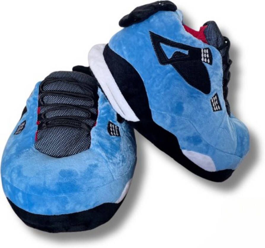 Caimco Sneaker Sloffen Sneaker Pantoffels Blauw Zwart Wit Pantoffels One Size Sneaker Sloffen Sneakers Pantoffels