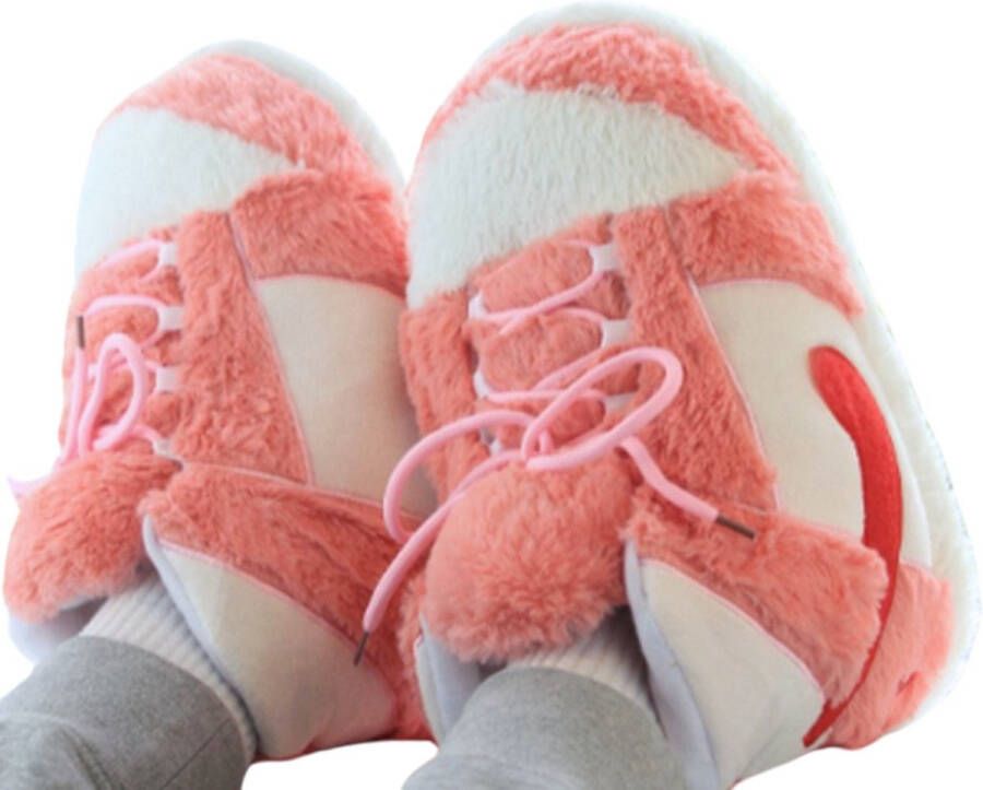 Caimco Sneaker Sloffen Sneaker Pantoffels Roze Pantoffels One Size Sneaker Sloffen Sneakers Pantoffels