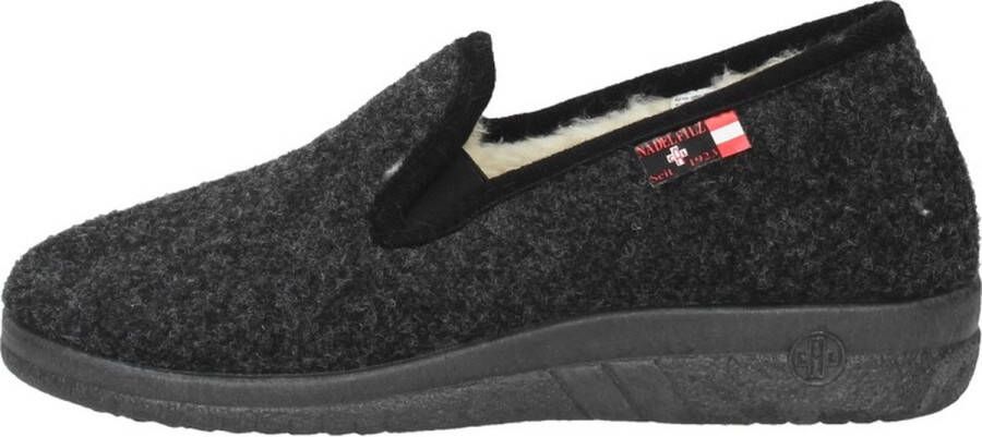 Cal Pantoffels Dicht Pantoffels Dicht donkergrijs