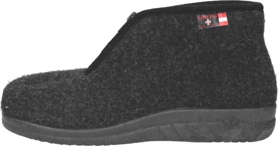 Cal Pantoffels Dicht Pantoffels Dicht Donkergrijs