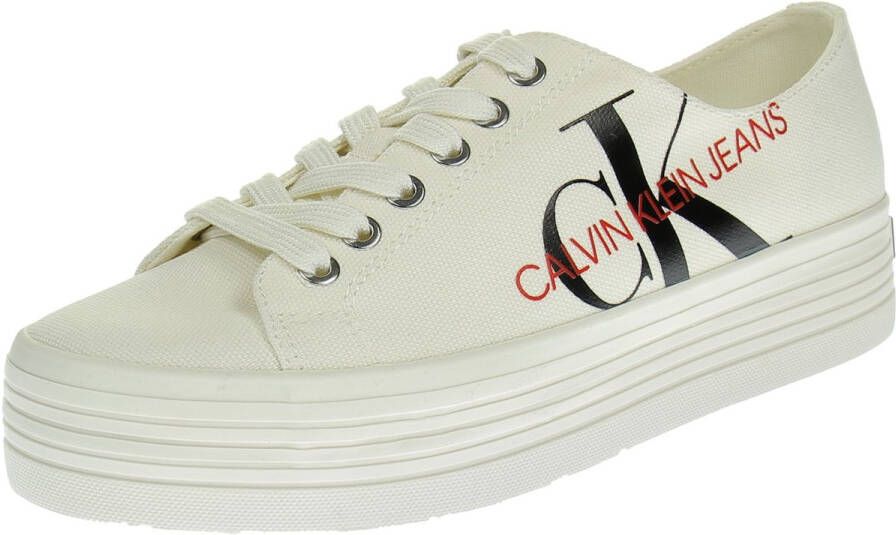 Calvin Klein B4R1664 ZESLEY Damestrainers 100-BRIGHT-WIT