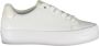Calvin Klein Sportieve witte sneakers met contrastdetails White Dames - Thumbnail 1