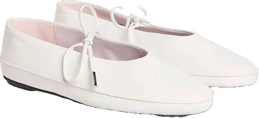 Calvin Klein Cali Mary Jane Ballerina´s Wit Vrouw