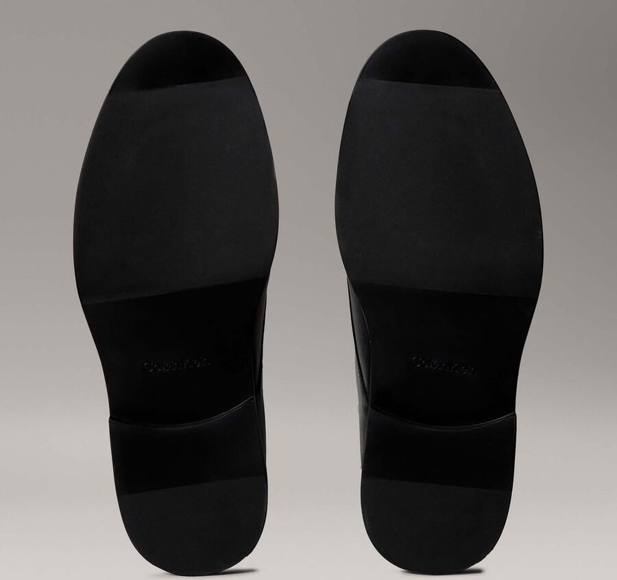 Calvin Klein Veterschoenen ESS RUBBER DERBY LTH Kostuumschoen zakelijke veterschoen klassieke veterschoen met CK-merklogo