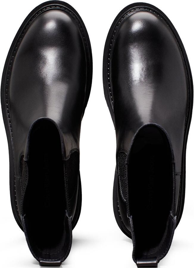 Calvin Klein Jeans Zwarte Flatform Chelsea Enkellaarzen Vrouwen - Foto 2