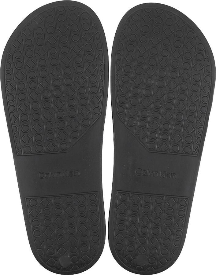 Calvin Klein Rubberen Zwembadsandalen Lente Zomer Collectie Black Heren - Foto 4