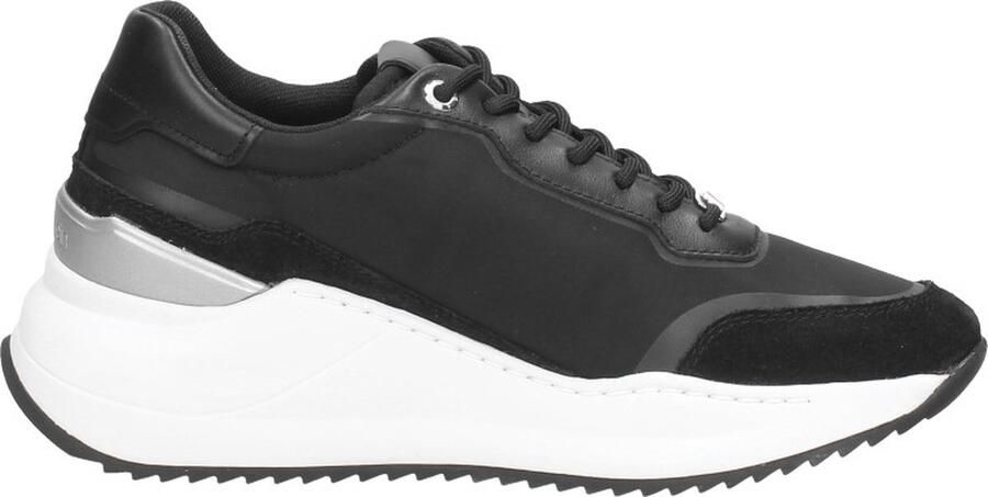 Calvin Klein Internal Wedge Lace Up-Nylon Mix Veterschoenen Laag Zwart - Foto 2