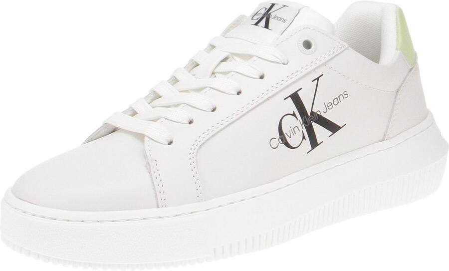 Calvin Klein Jeans Ck Jeans Dikke Cupsole Mono Sneakers Streetwear Vrouwen