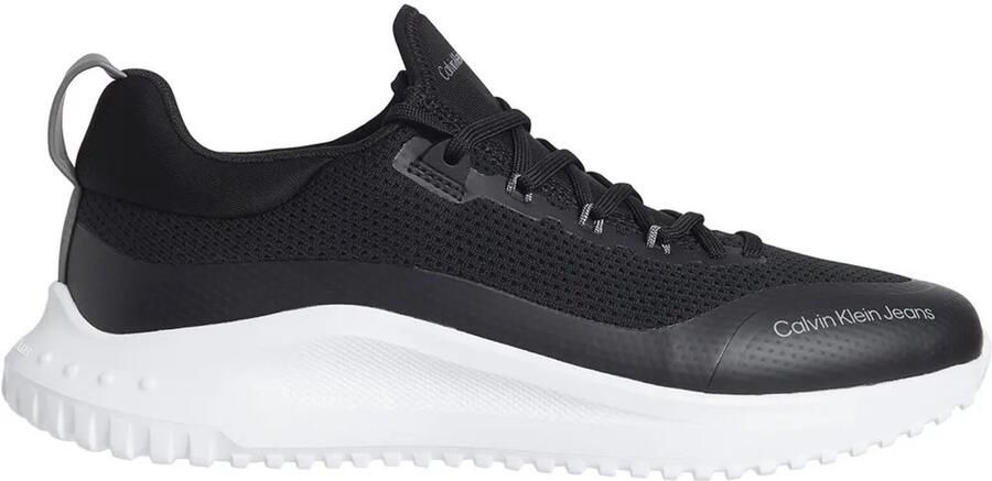 Calvin Klein Jeans Eva Runner So Low Knit Mtr Schoenen Zwart Man