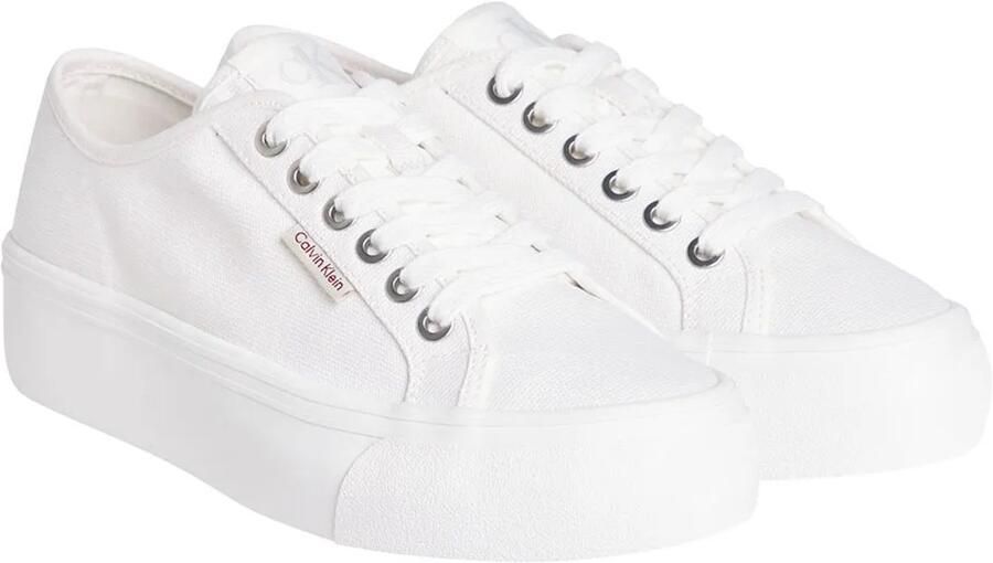 Calvin Klein Jeans Graz Vulc Schoenen Wit Vrouw