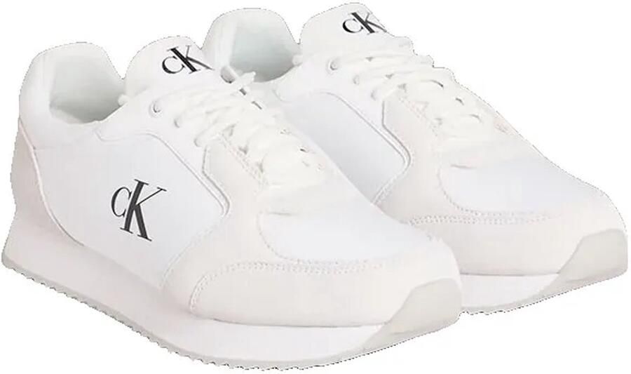 Calvin Klein Jeans Hanoi Runner Schoenen Wit Vrouw