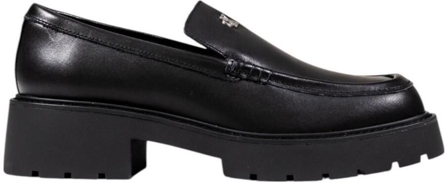 Calvin Klein Jeans Lace Up Wool Slip-On Shoes Wo Black Lace Up Shoes