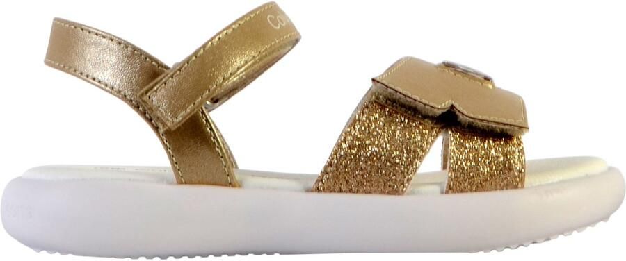 Calvin Klein Klittenbandjeansandalen voor kinderen V3A2